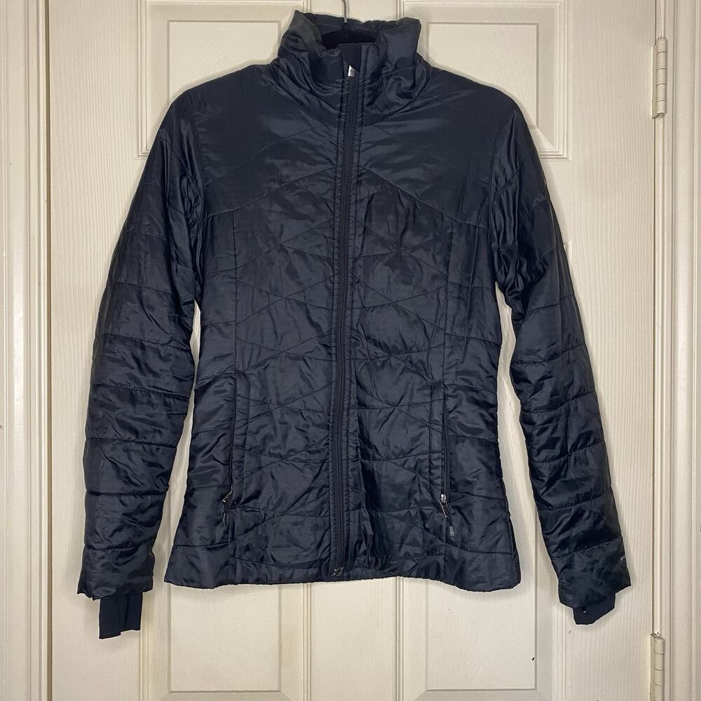 Columbia Omni Heat Black Full Zip Jacket Womens Size XS